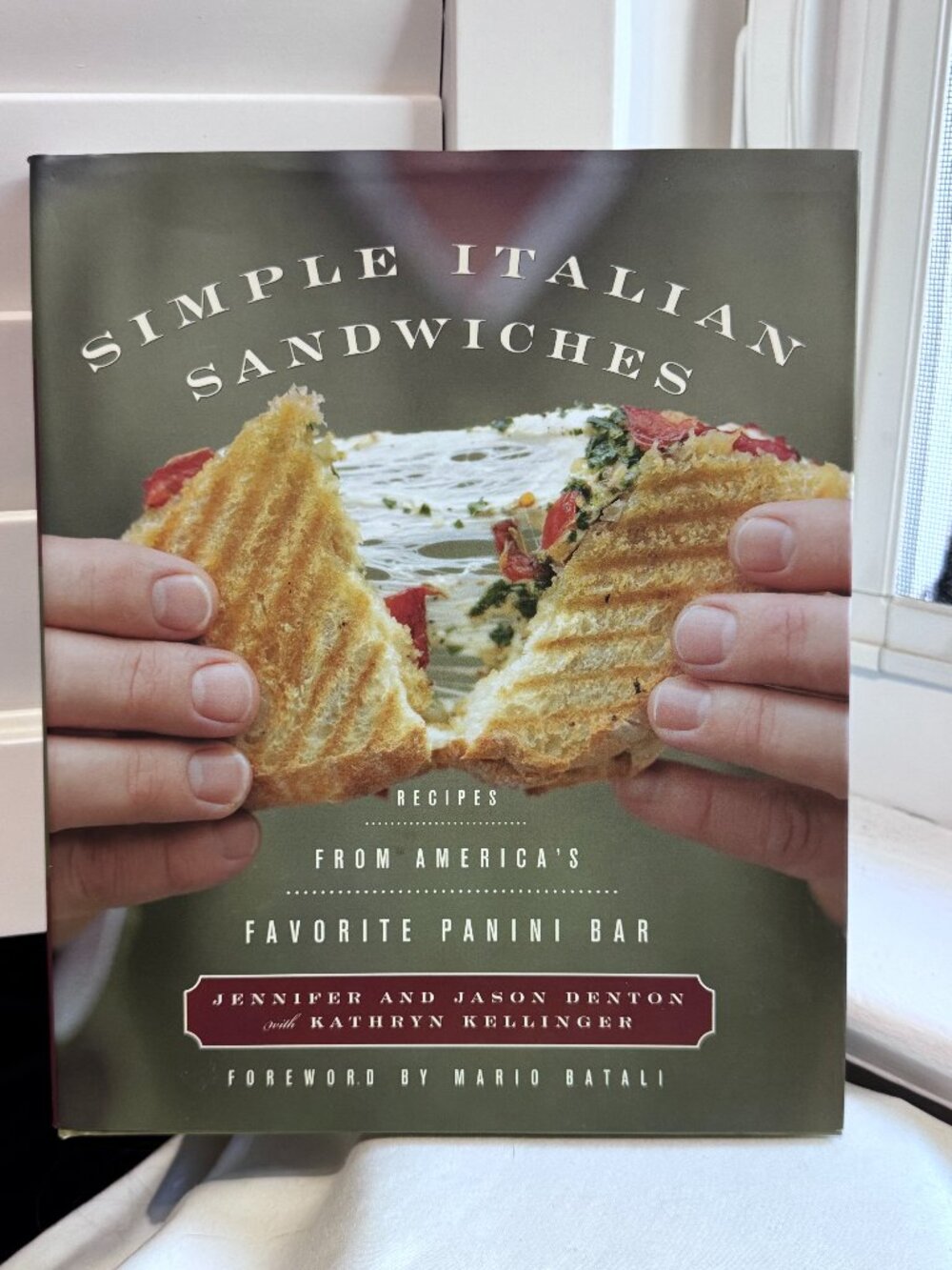 🥪 Simple Italian Sandwiches Hardcover Cookbook 🍅 Mario Batali Italian Recipes